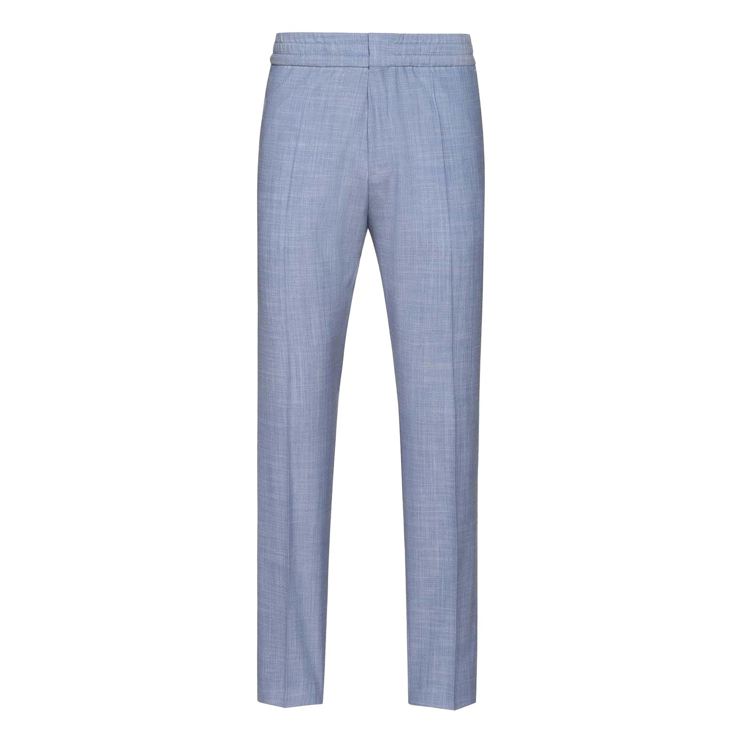 Blue - Front - Boss Mens Howard Slim Trousers