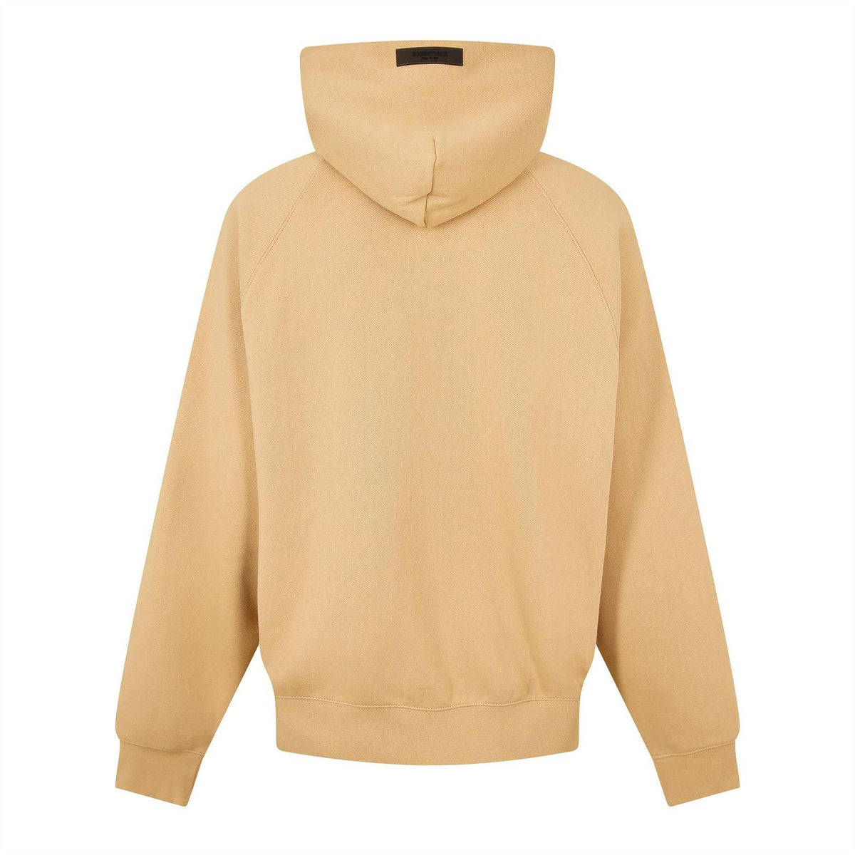 Sand - Back - Fear Of God Essentials Mens Relaxed Fit Hoodie