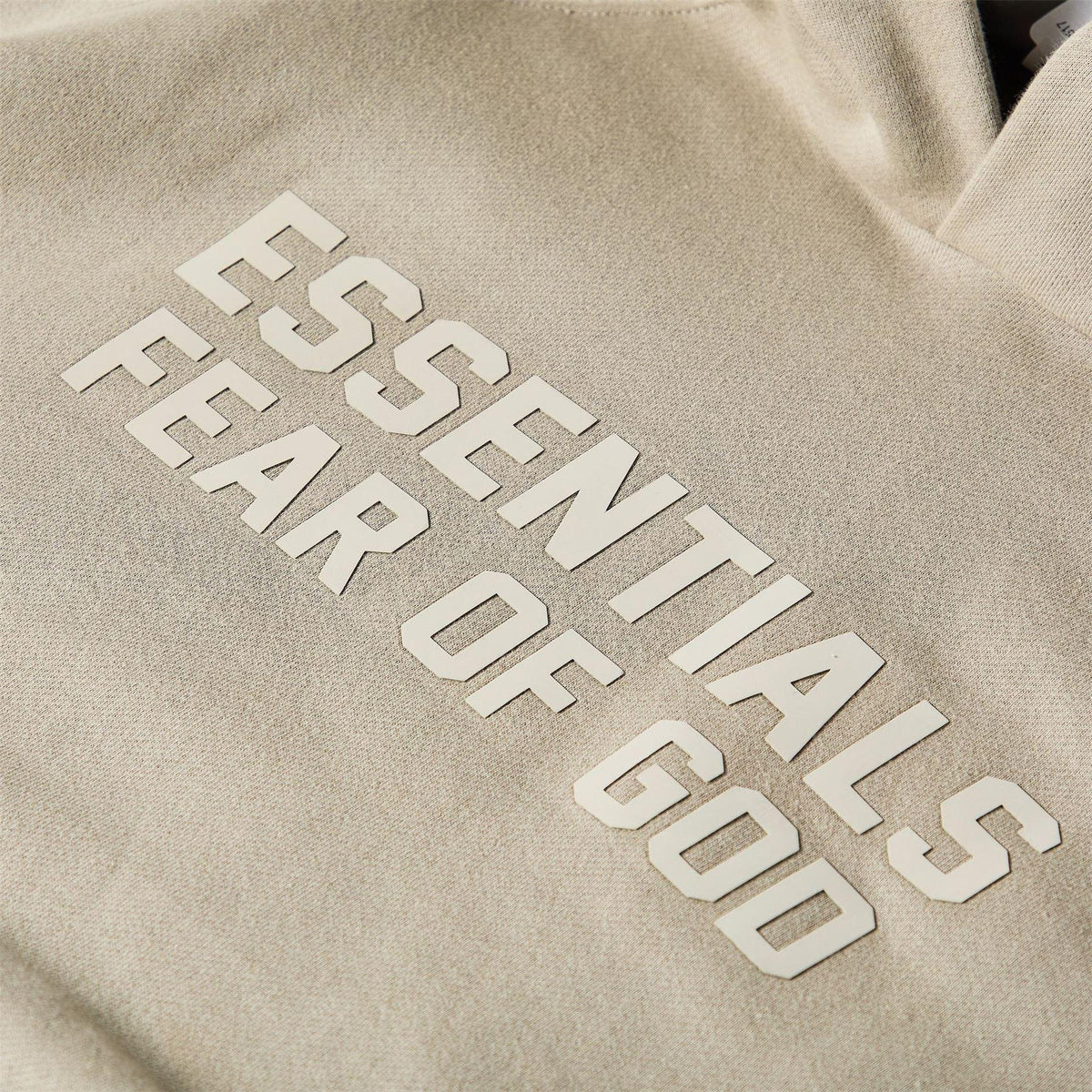 Seal Grey - Side - Fear Of God Essentials Mens Relaxed Fit Hoodie