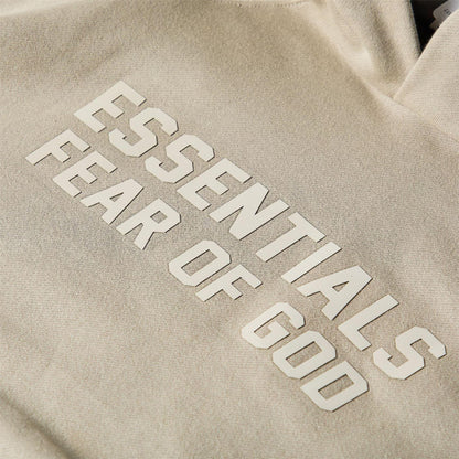 Seal Grey - Side - Fear Of God Essentials Mens Relaxed Fit Hoodie