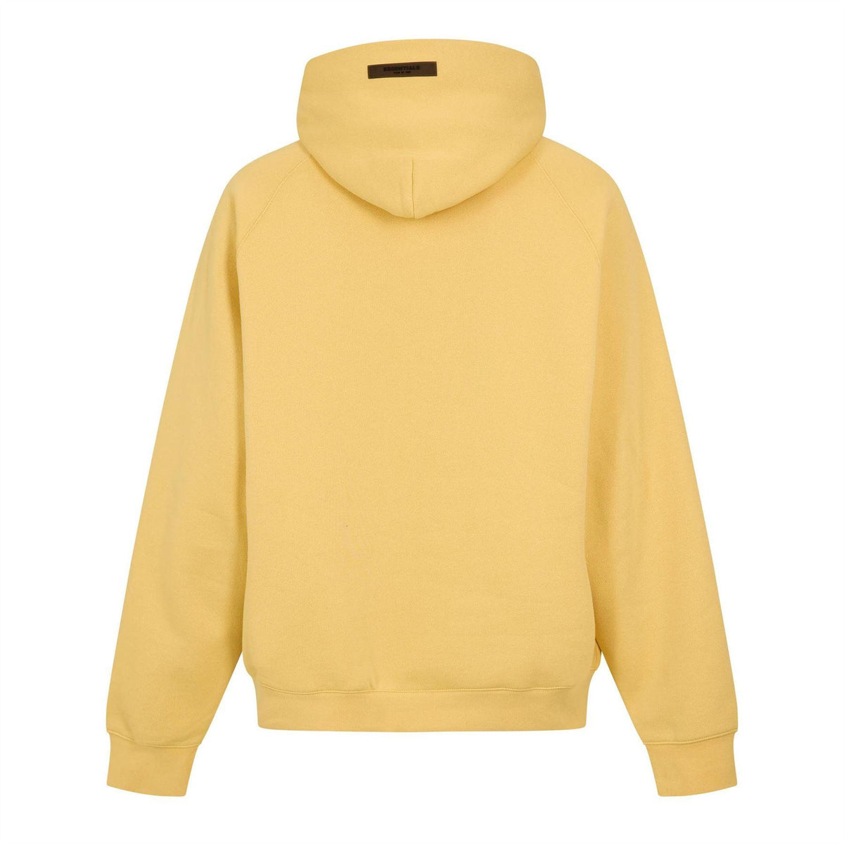 Yellow - Back - Fear Of God Essentials Mens Relaxed Fit Hoodie