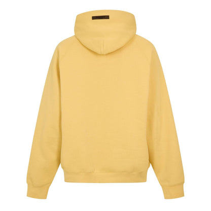 Yellow - Back - Fear Of God Essentials Mens Relaxed Fit Hoodie