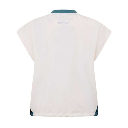 Cream - Back - Red Run Womens-Ladies Skyline Windstopper Windbreaker