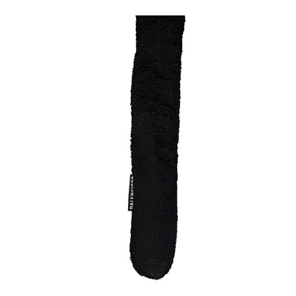 Black - Back - Balenciaga Womens-Ladies Logo Midweight Scarf