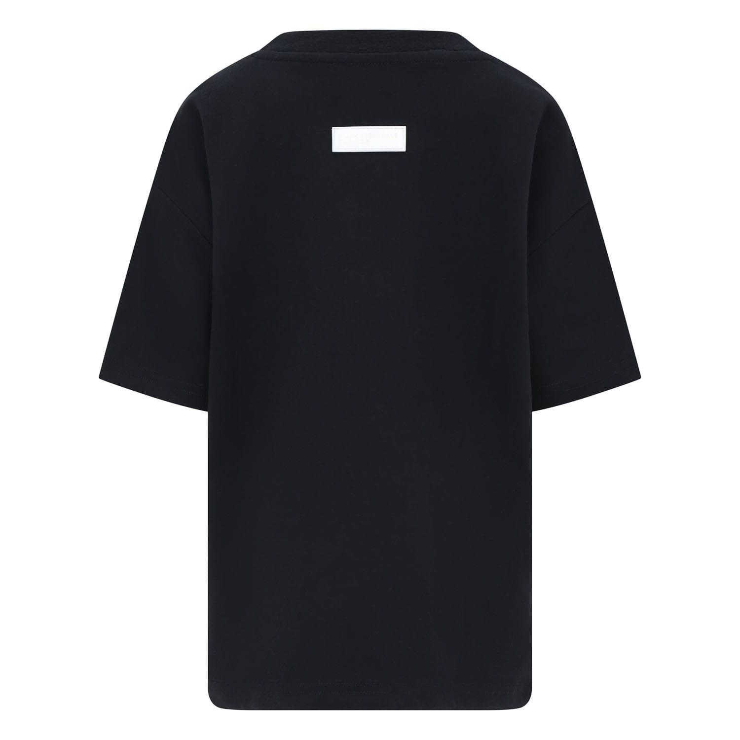 Black - Back - Blank Essentials Boys Regular T-Shirt