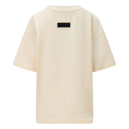 Beige - Back - Blank Essentials Boys Regular T-Shirt