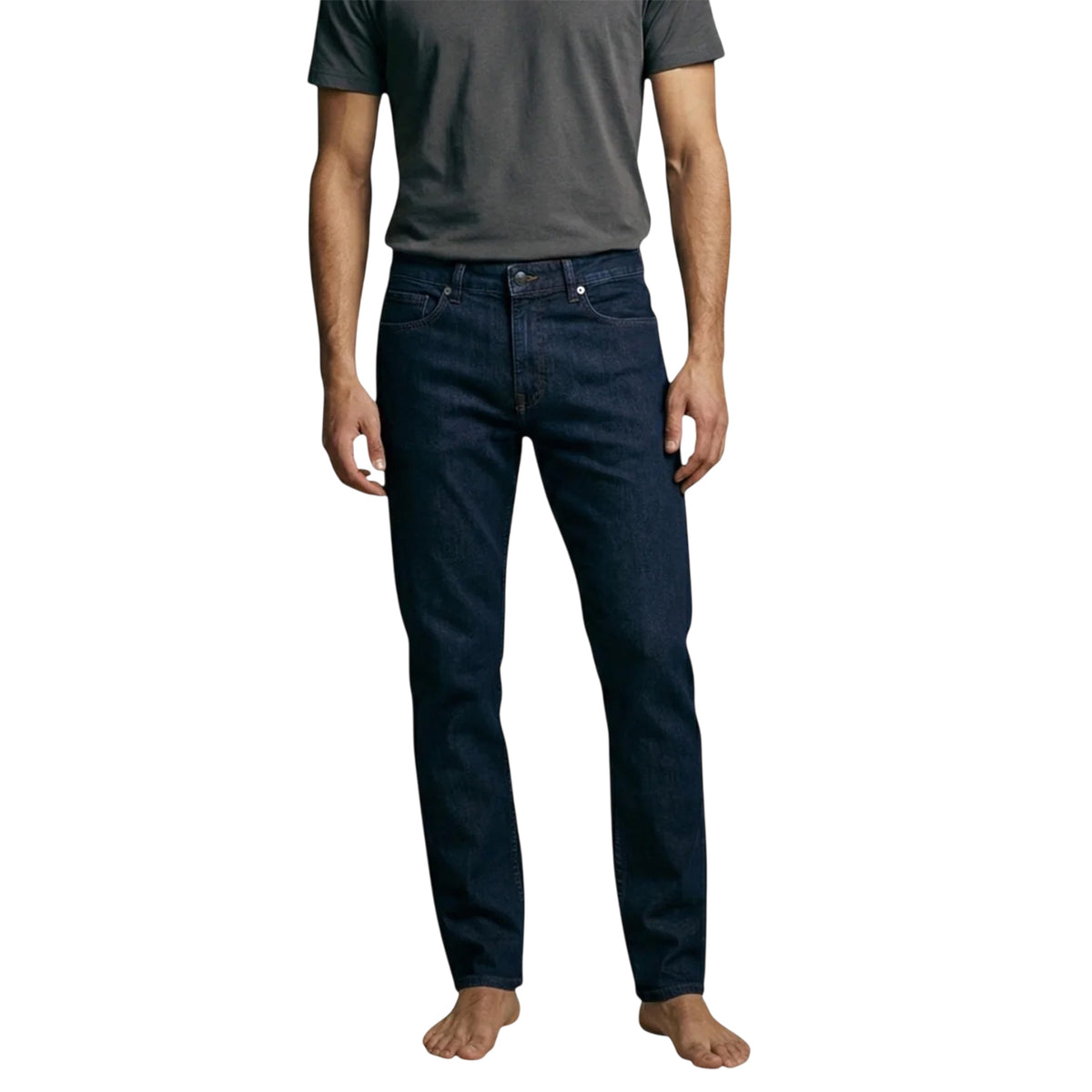 Royal Blue - Side - Boss Mens Delaware Denim Slim Jeans