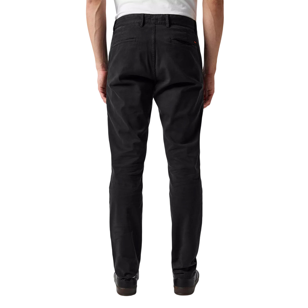 Black - Lifestyle - Boss Mens Plain Slim Chinos