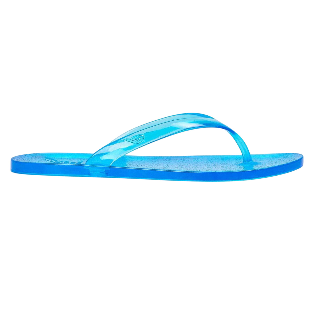 Blue - Front - Ancient Greek Sandals Womens-Ladies Jelly Thong Strap Flip Flops