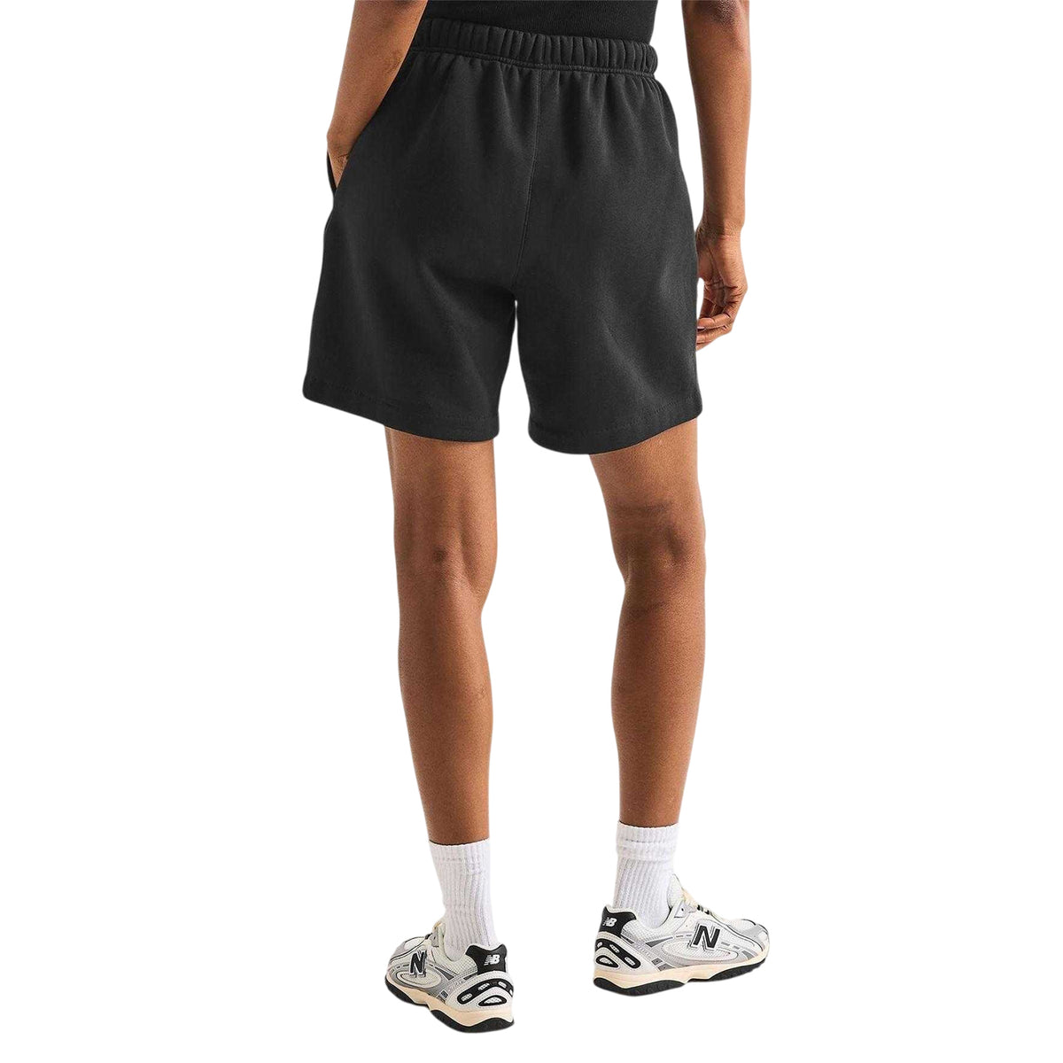Black - Lifestyle - Fear Of God Essentials Womens-Ladies Fleece Shorts