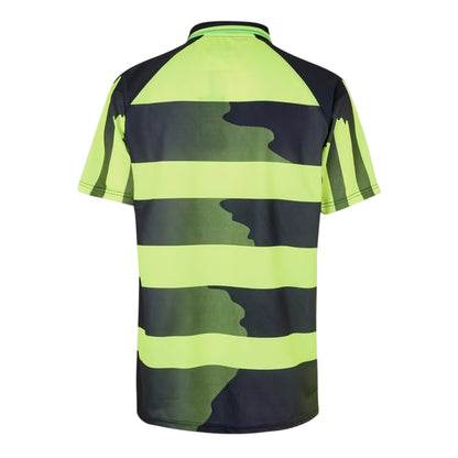 Black-Yellow - Back - Celtic FC Mens Regular Short-Sleeved Football Shirt