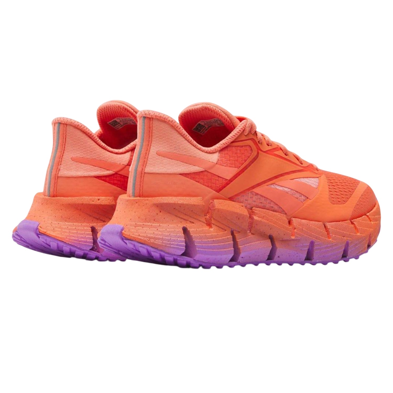 Coral-Purple - Back - Reebok Unisex Adult FloatZig 1 Running Shoes