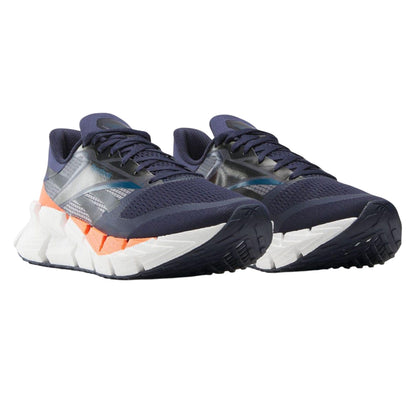Navy-White-Black - Front - Reebok Unisex Adult FloatZig 1 Running Shoes