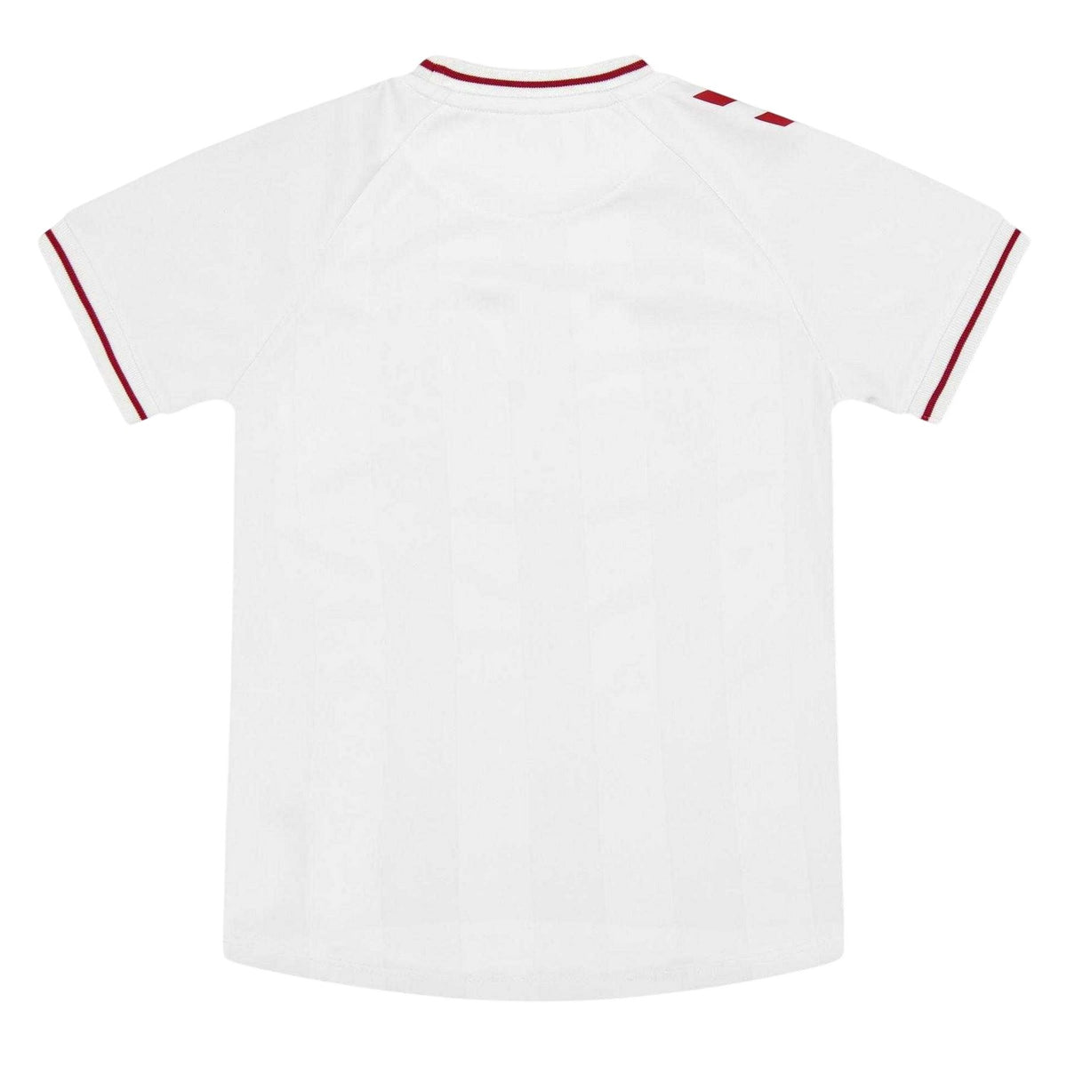 White - Back - Hummel Childrens-Kids 2025 Denmark Away Shirt