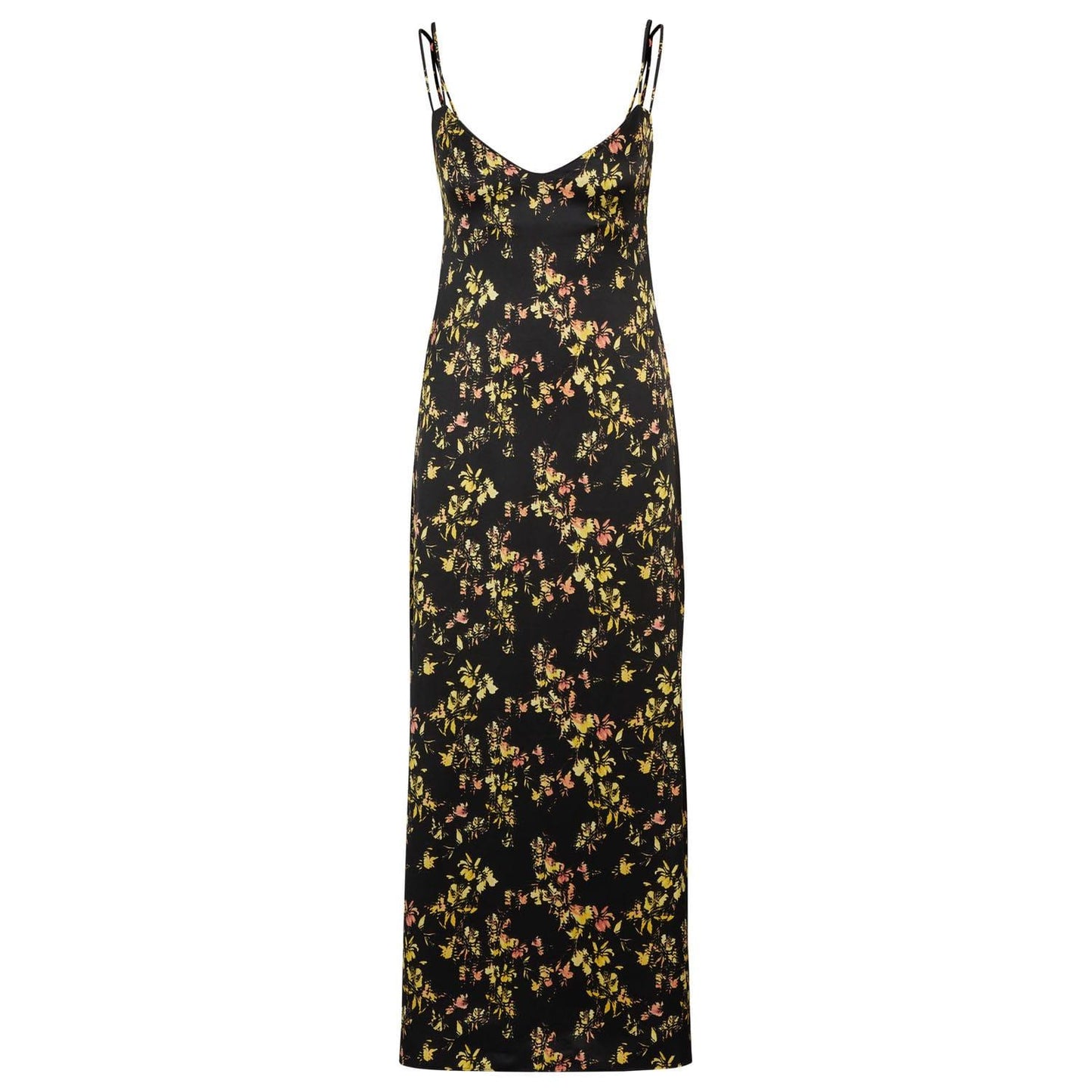 Multicoloured - Front - Hugo Womens-Ladies Kerera-1 Maxi Dress