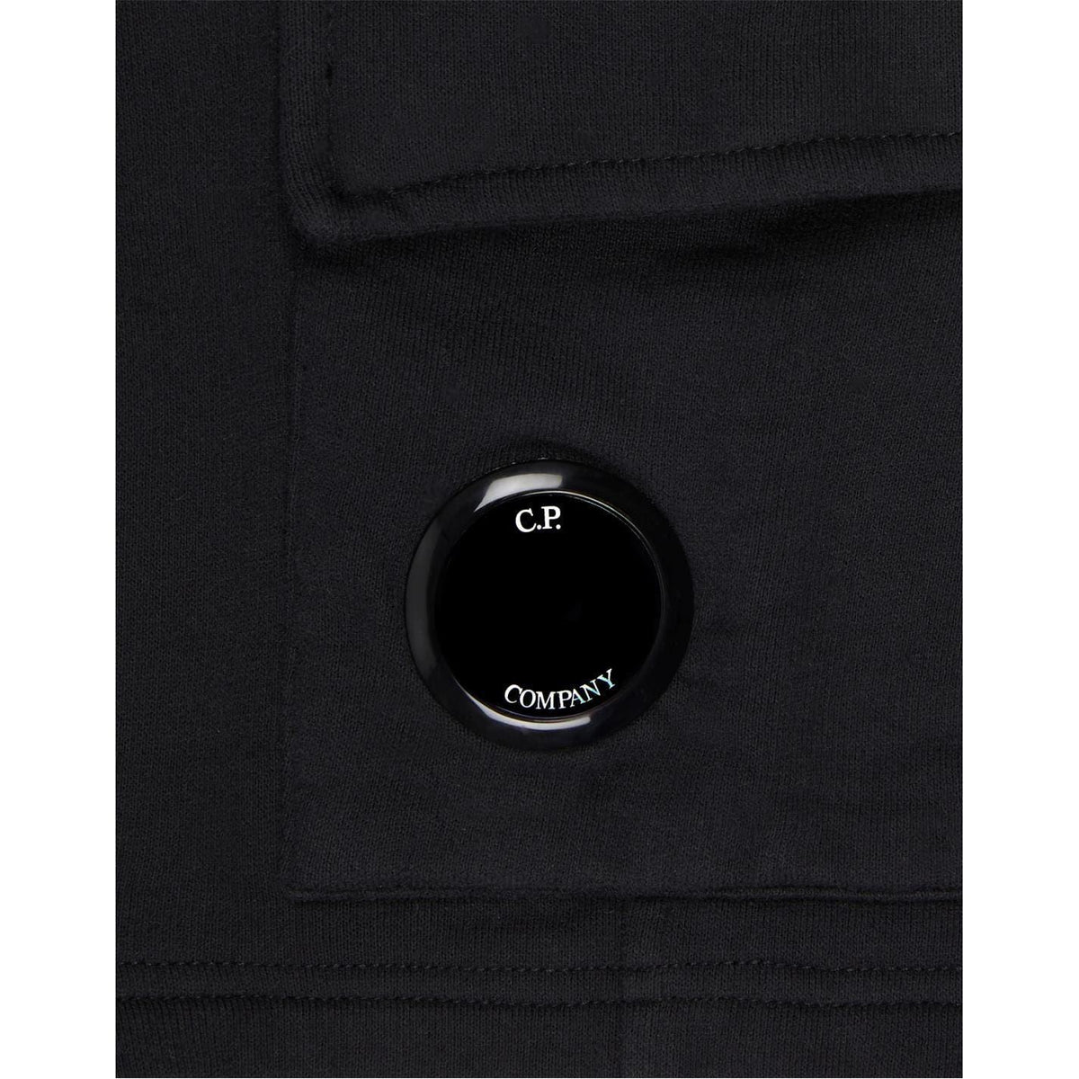 Black - Lifestyle - C.P. Company Boys Cotton Sweat Shorts