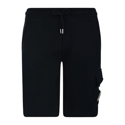Navy - Front - C.P. Company Boys Cotton Sweat Shorts