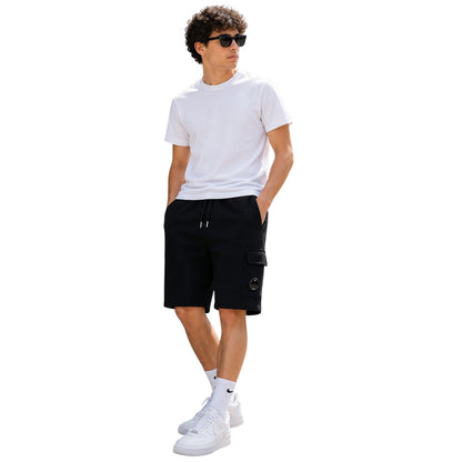 Navy - Lifestyle - C.P. Company Boys Cotton Sweat Shorts