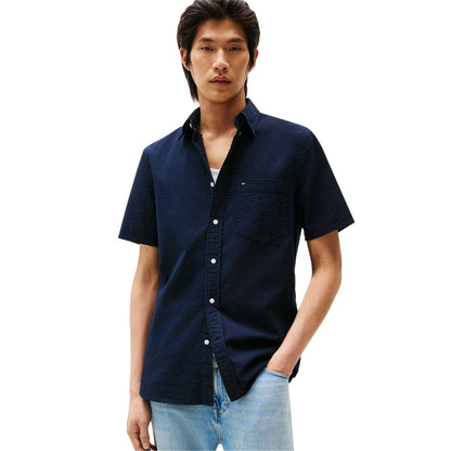 Desert Sky - Lifestyle - Tommy Hilfiger Mens Short-Sleeved Shirt