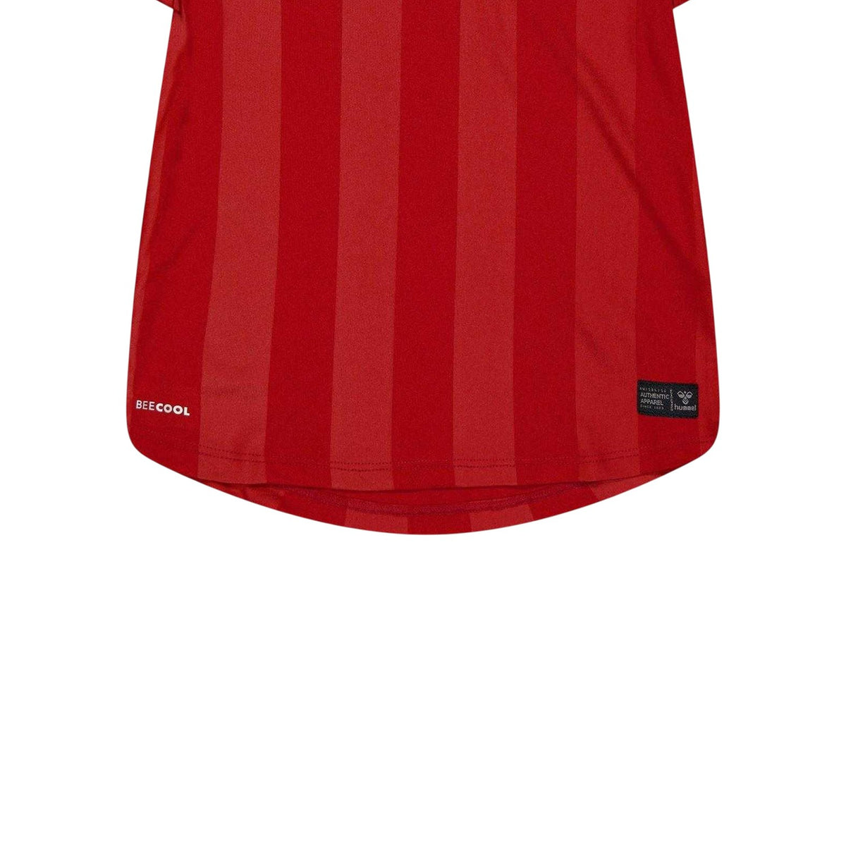 Red - Lifestyle - Hummel Childrens-Kids 2025 Denmark Moisture Wicking Home Shirt