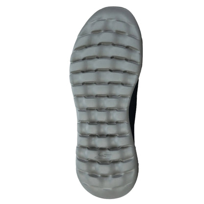 Navy - Back - Skechers Mens Go Walk Slip-on Shoes