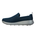 Navy - Side - Skechers Mens Go Walk Slip-on Shoes