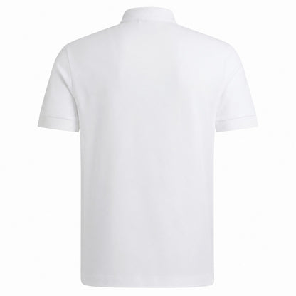 White - Back - Boss Mens Parris Monogram Polo Shirt