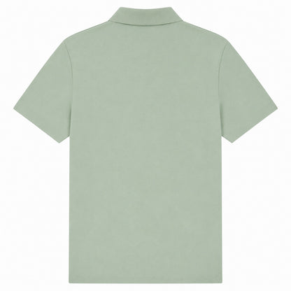 Green - Back - Boss Mens Parris Monogram Polo Shirt