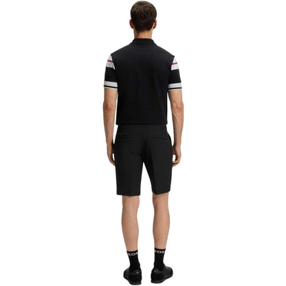 Black - Back - Boss Mens Plain Slim Shorts