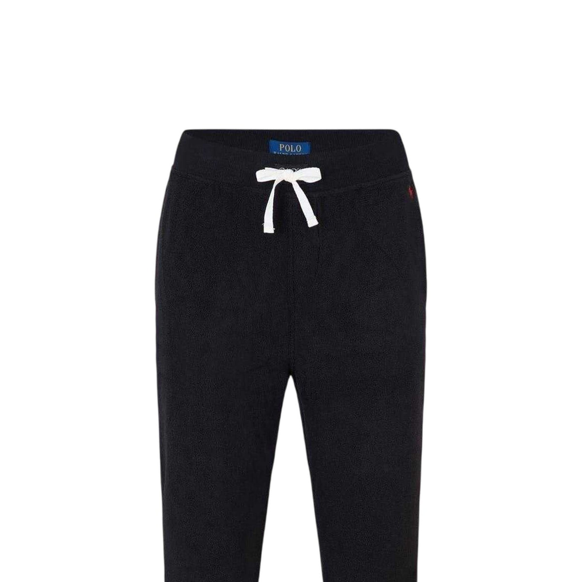 Black - Side - Ralph Lauren Mens Cotton Blend Tapered Joggers
