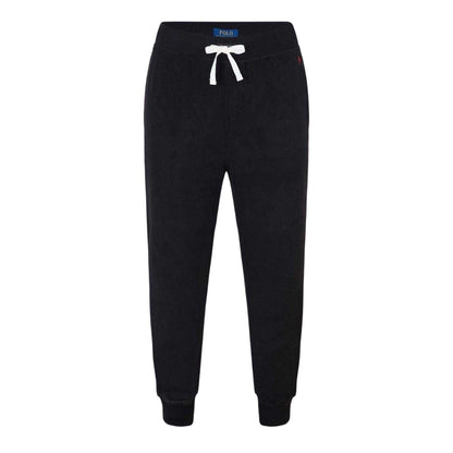 Black - Front - Ralph Lauren Mens Cotton Blend Tapered Joggers
