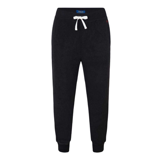 Black - Front - Ralph Lauren Mens Cotton Blend Tapered Joggers