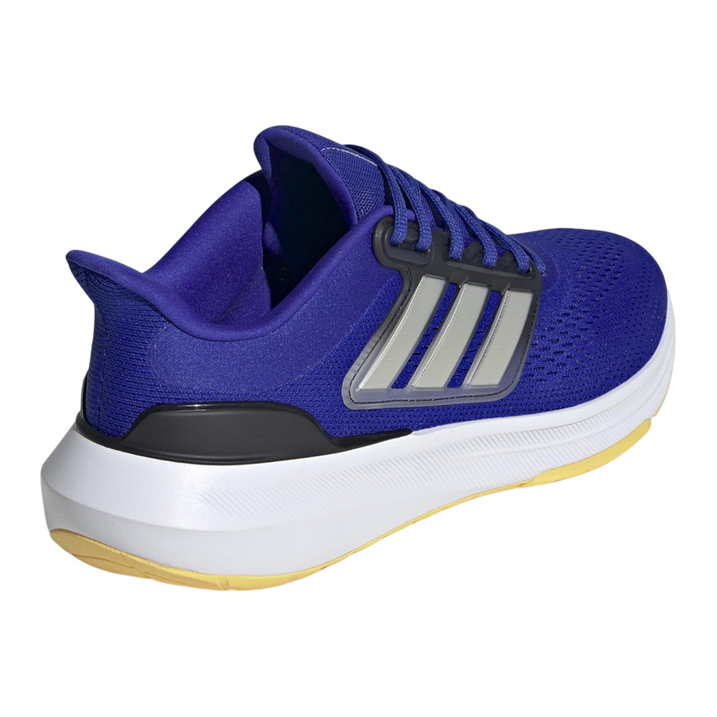 Lucid Blue-Grey-Spark - Back - Adidas Mens Ultrabounce Running Shoes