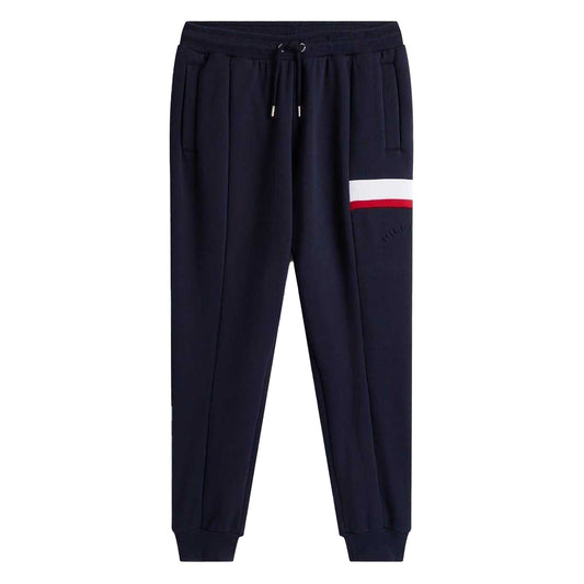 Sky Blue - Front - Tommy Hilfiger Mens Side Stripe Joggers
