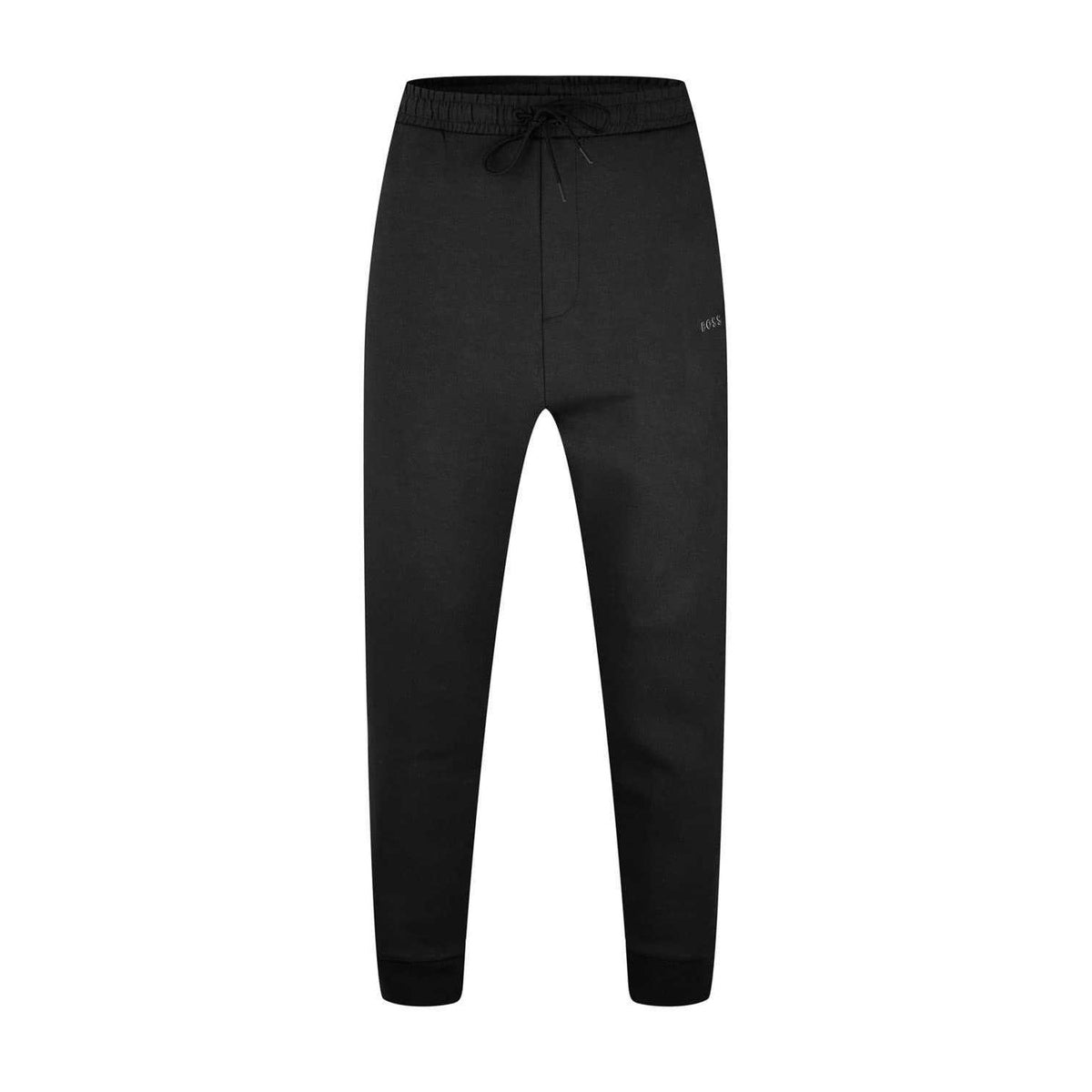 Black - Front - Boss Mens Hadiko Drawstring Waist Joggers