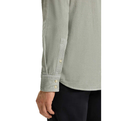 Green - Lifestyle - Boss Mens Cotton Regular Long-Sleeved Shirt