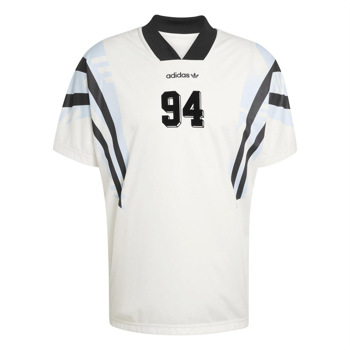 Cloud White - Front - Adidas Mens Santiago Football Shirt