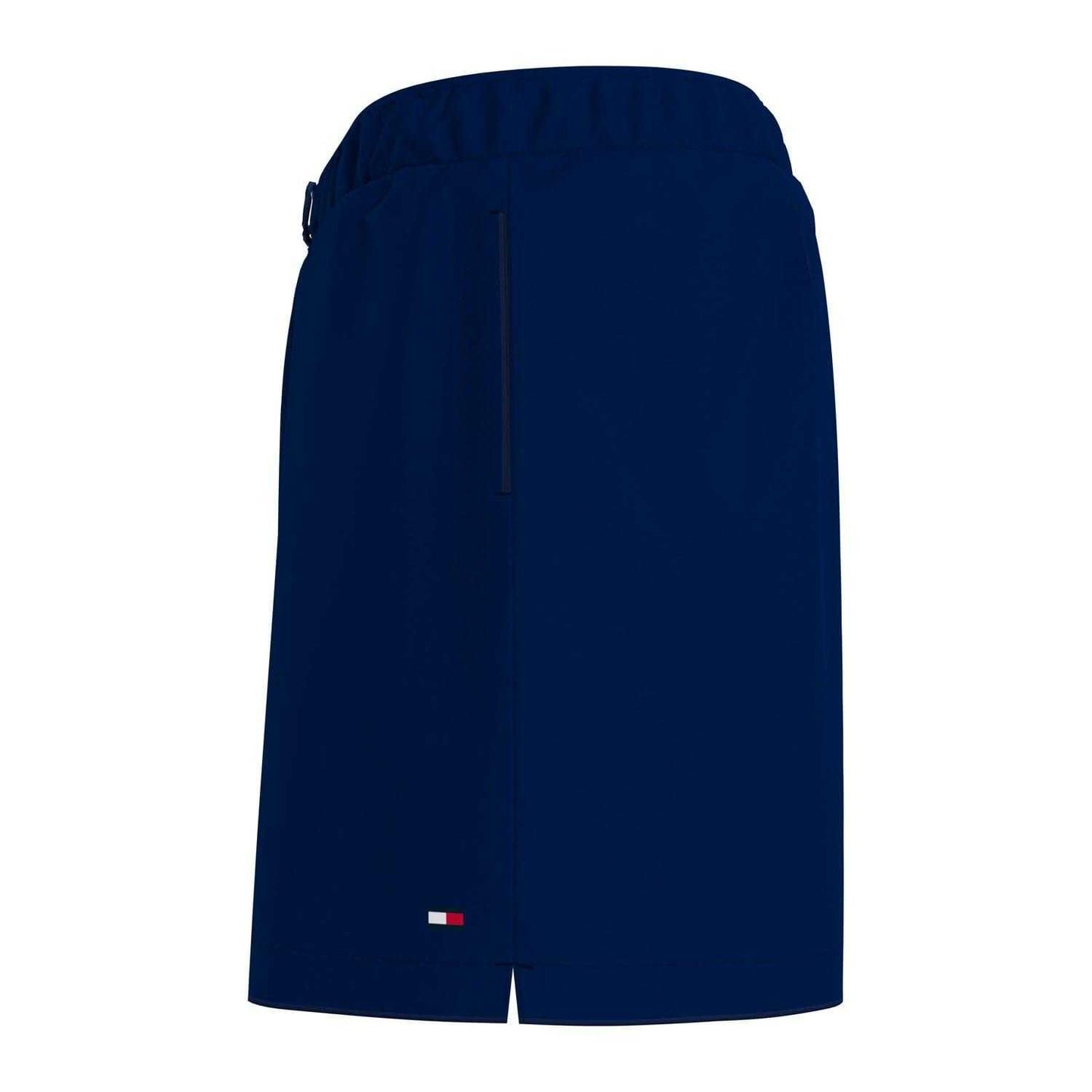 Blue - Pack Shot - Tommy Hilfiger Mens Essential Logo Swim Shorts