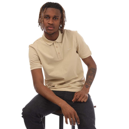 Beige - Lifestyle - Hugo Mens Donos222 Polo Shirt