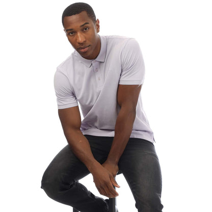 Purple - Lifestyle - Hugo Mens Donos222 Polo Shirt