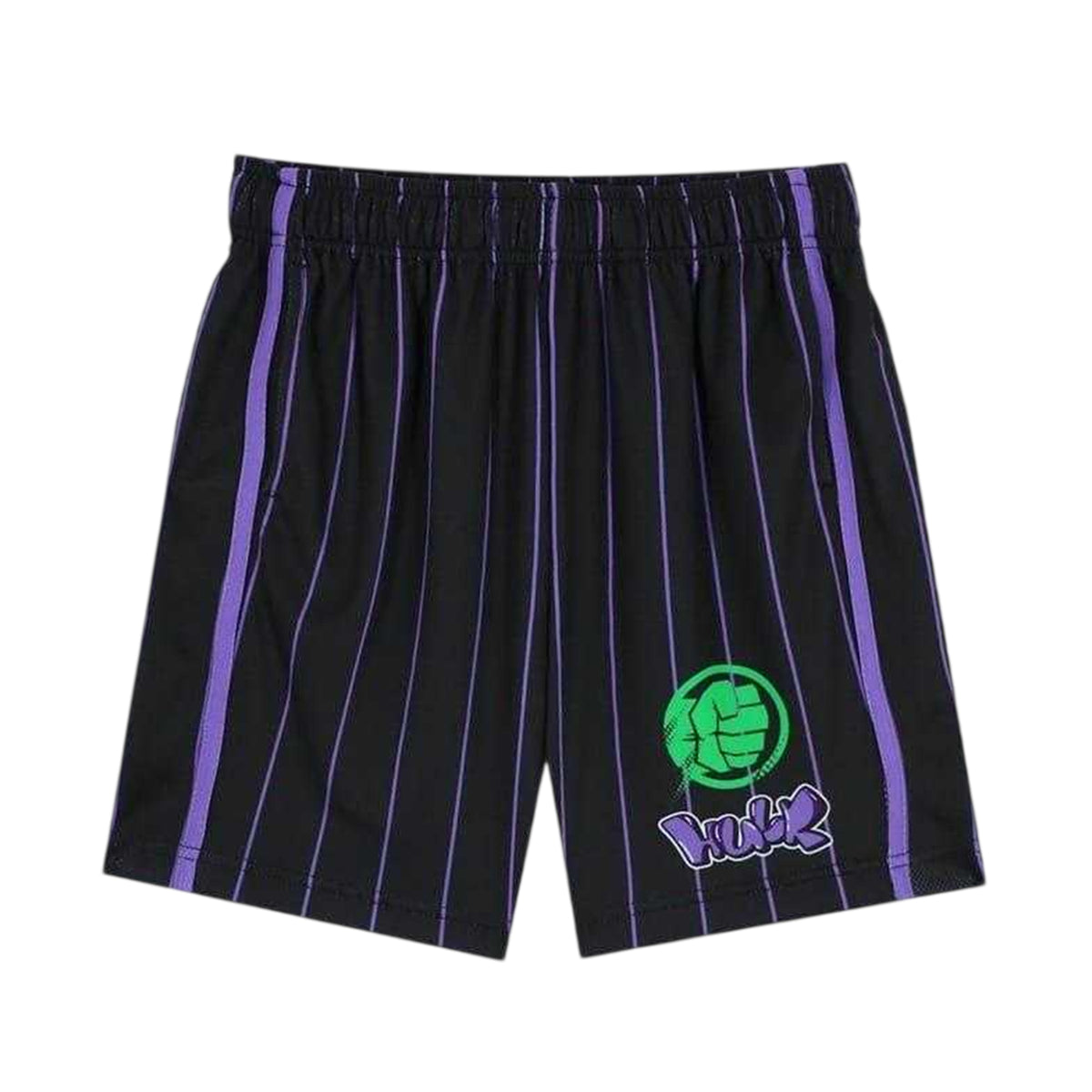 Green - Lifestyle - Hulk Childrens-Kids Back Print Basketball Jersey Set