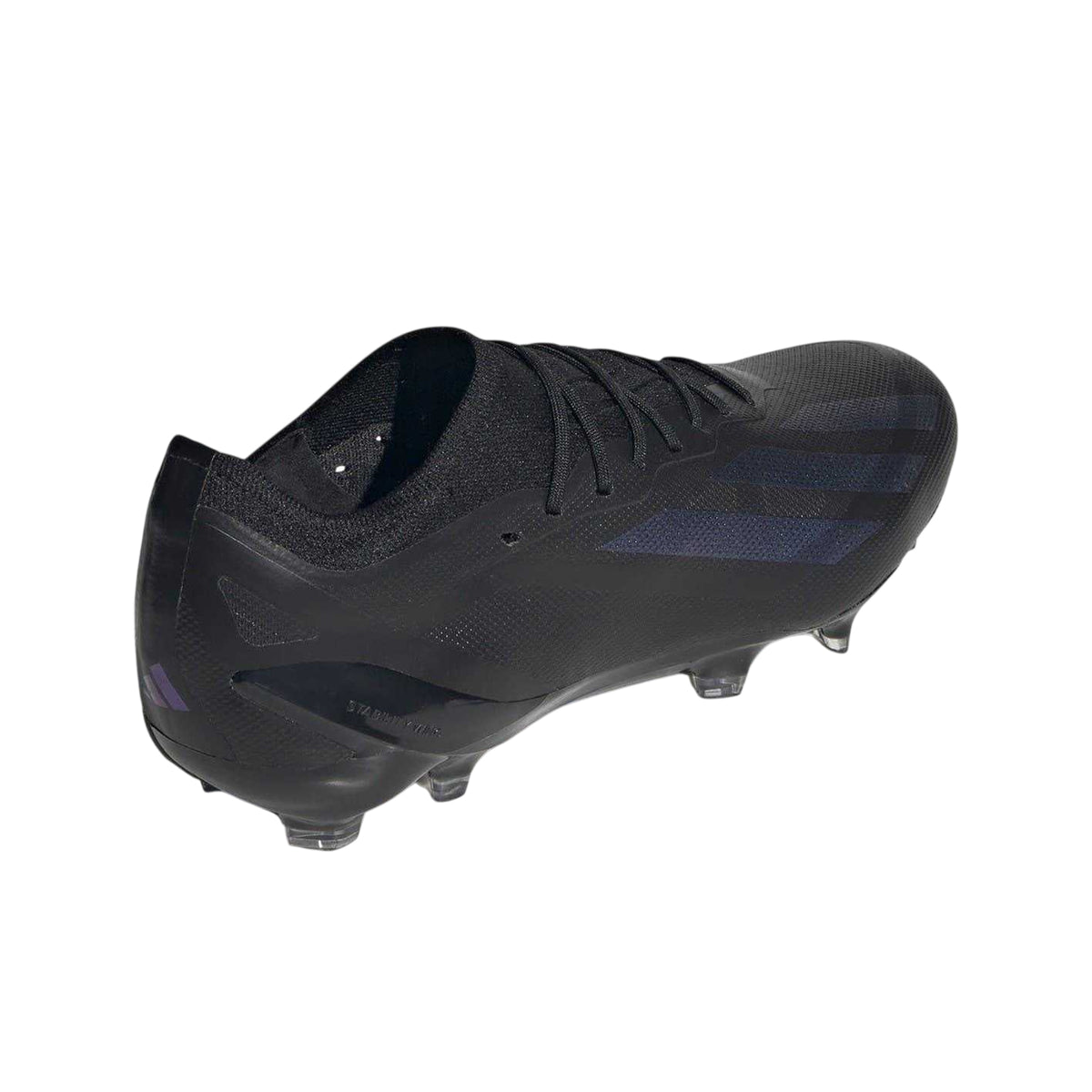 Black - Back - Adidas Mens X Crazyfast.1 Firm Ground Football Boots