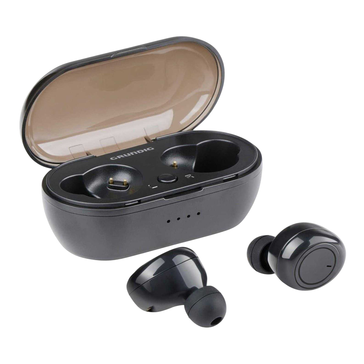Black - Front - Grundig Wireless Earbuds