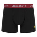 Black - Lifestyle - Lyle & Scott Mens Core Boxer Shorts (Pack of 3)