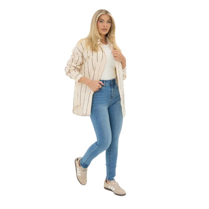 Mid Wash - Lifestyle - I Saw It First Womens-Ladies Denim Skinny Jeans