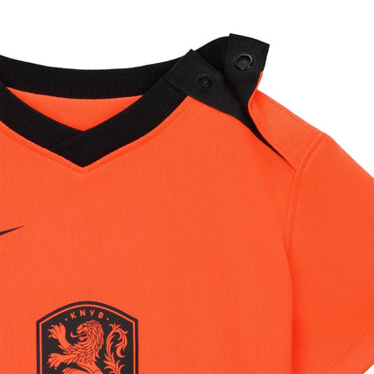 Orange-Black - Side - Nike Baby 2026 Netherlands FC Football Kit Set