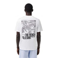 White - Pack Shot - Lacoste Mens Back Print Heavy Cotton T-Shirt