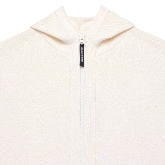 Beige - Side - Weekend Offender Mens Enzo Full Zip Hoodie