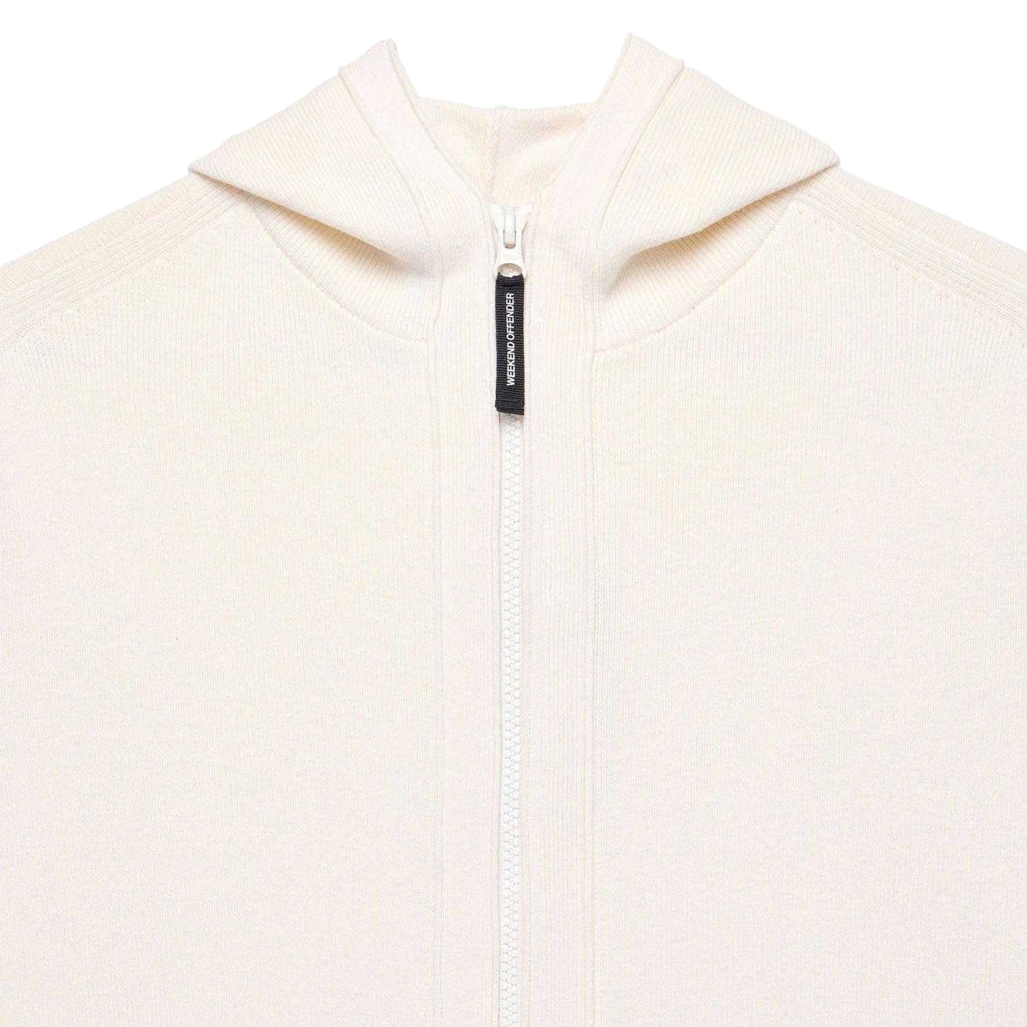 Beige - Side - Weekend Offender Mens Enzo Full Zip Hoodie