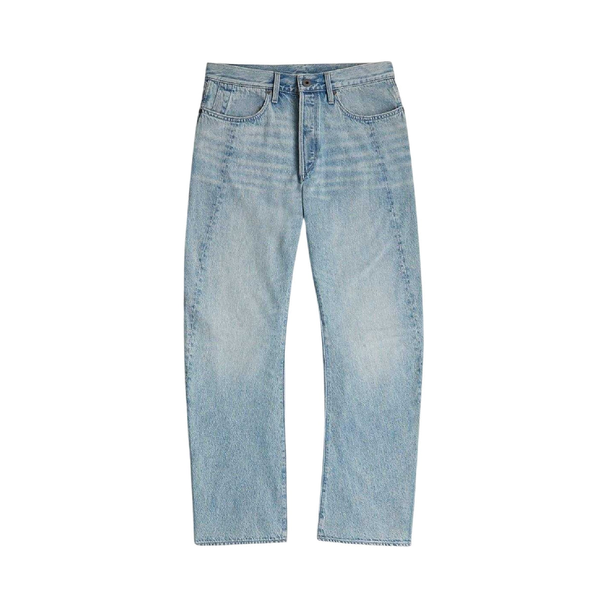 Light Blue - Front - G-Star Mens Contour Denim Jeans